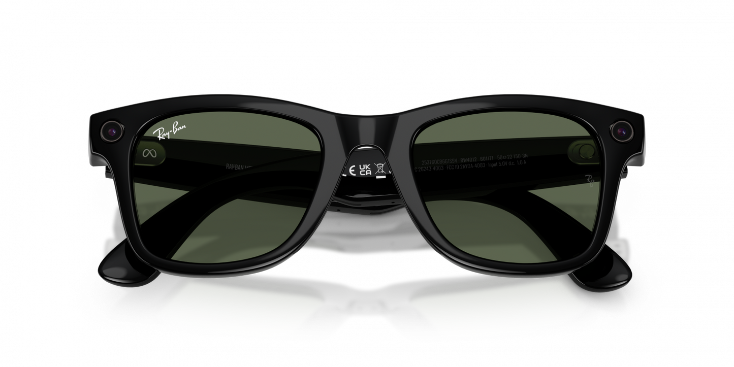 Ray Ban Meta RW4012 601/71 Wayfarer calibro 50
