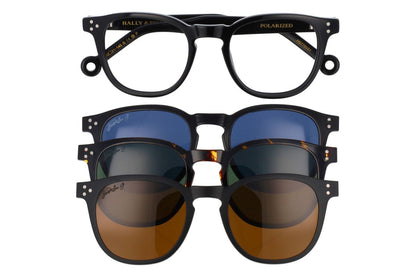 Hally & Son HS778V Occhiali, Black, 56