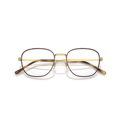 Ray-Ban RX 6534 - 3188 Avana Opaco Su Oro Arista Opaco | Occhiale Da Vista Unisex MIS:51